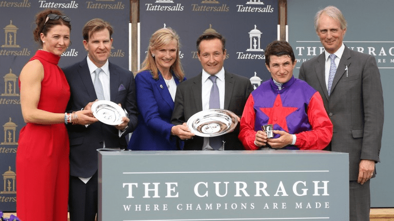 Condon and his wife Pauline with Shane Foley